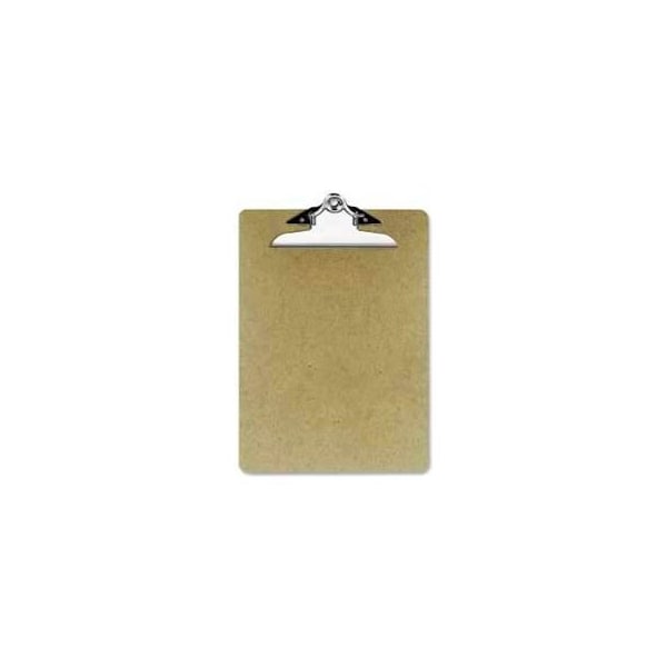 Officemate International Officemate Hardboard Clipboard, 9" x 12-1/2", Brown 83100 - main